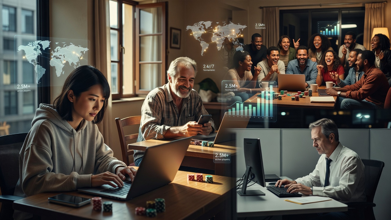 Key Numbers in Online Poker Participation